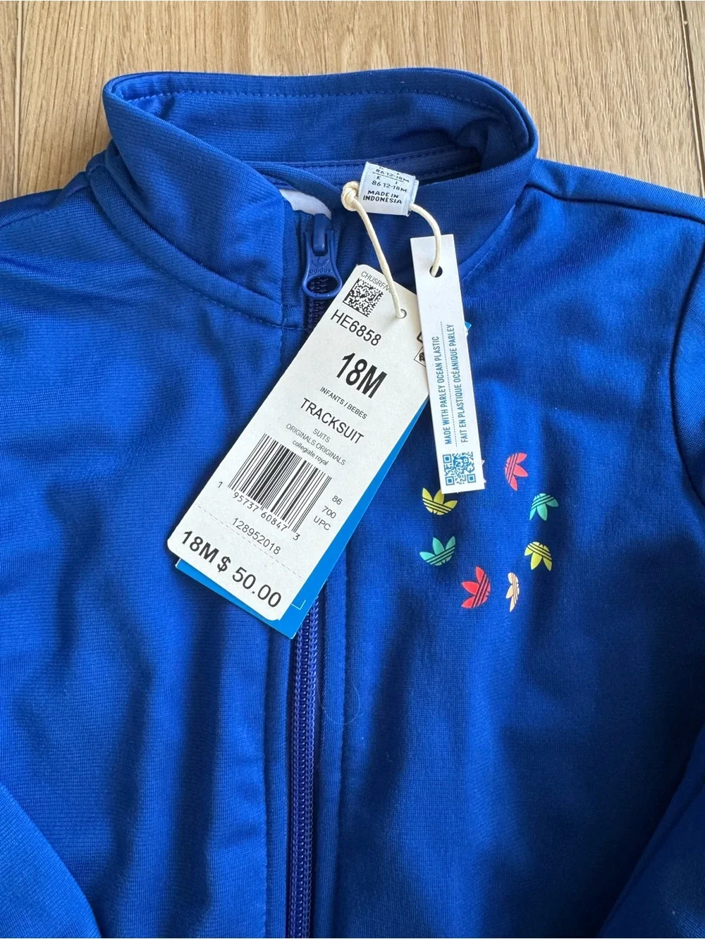 Vintage Gymboree Dark Blue Denim Jacket 12-18 months